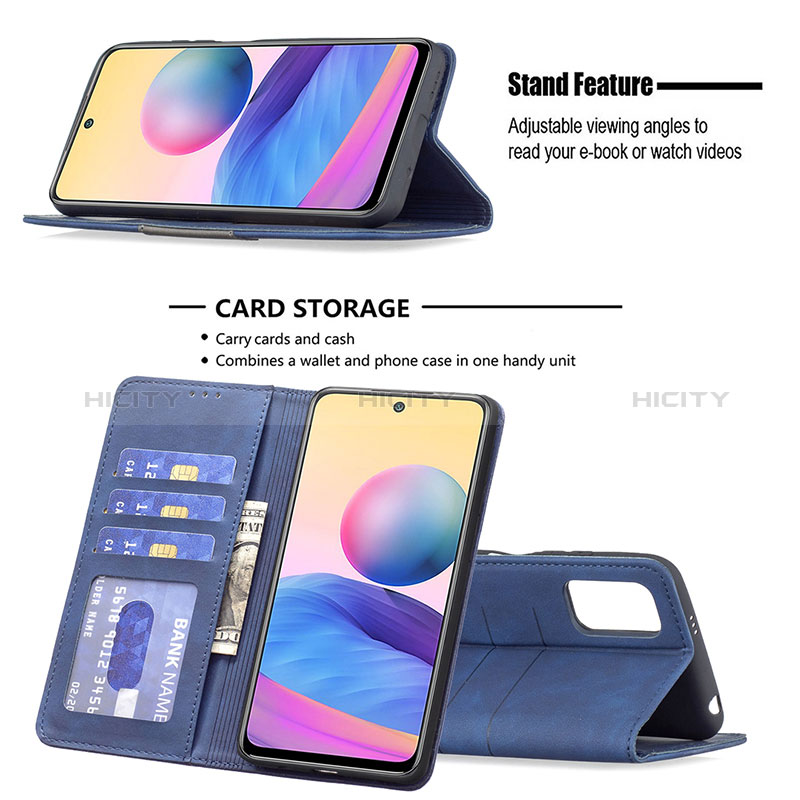 Handytasche Stand Schutzhülle Flip Leder Hülle B01F für Xiaomi Redmi Note 11 SE 5G