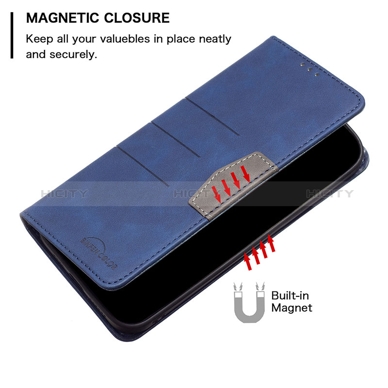 Handytasche Stand Schutzhülle Flip Leder Hülle B01F für Xiaomi Redmi Note 11 SE India 4G