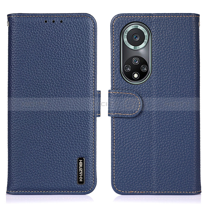 Handytasche Stand Schutzhülle Flip Leder Hülle B01H für Huawei Nova 9 Pro Blau Plus