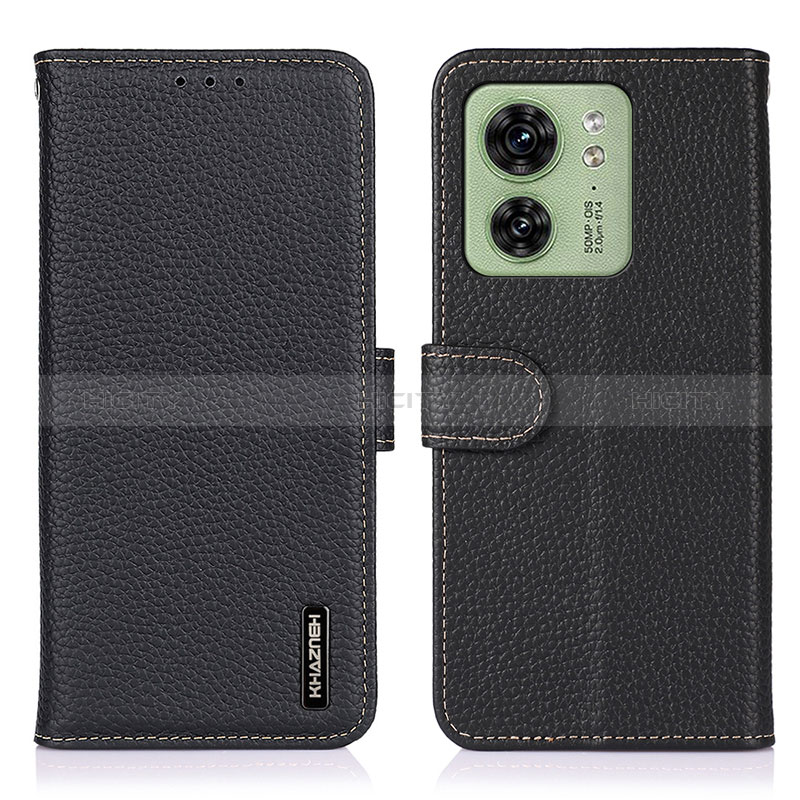 Handytasche Stand Schutzhülle Flip Leder Hülle B01H für Motorola Moto Edge 40 5G groß