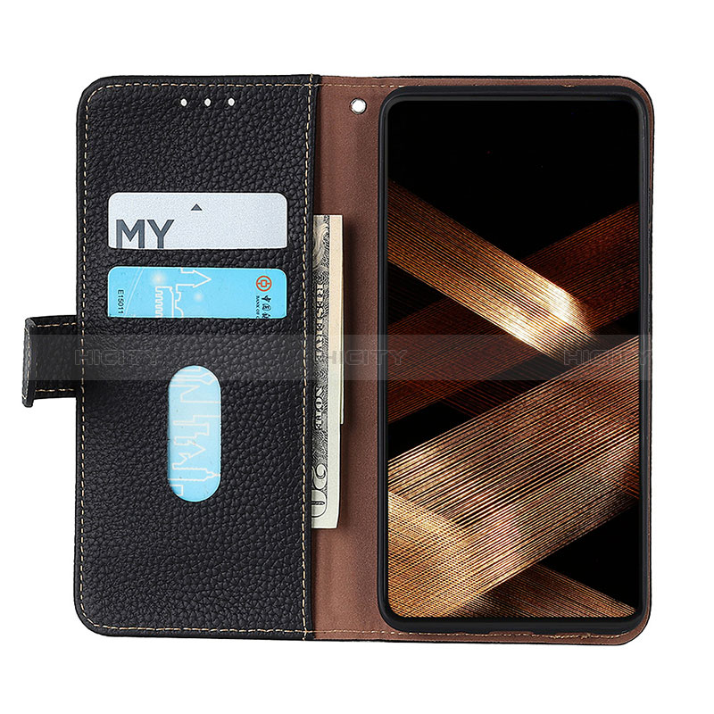 Handytasche Stand Schutzhülle Flip Leder Hülle B01H für Motorola Moto Edge 40 5G groß