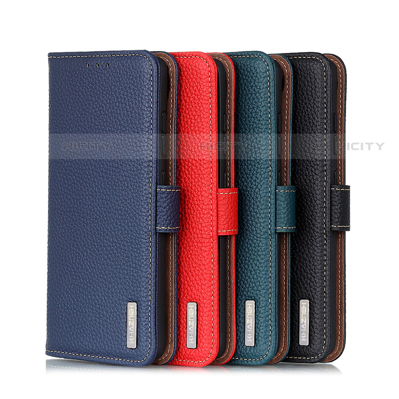 Handytasche Stand Schutzhülle Flip Leder Hülle B01H für Motorola Moto G Play Gen 2 groß