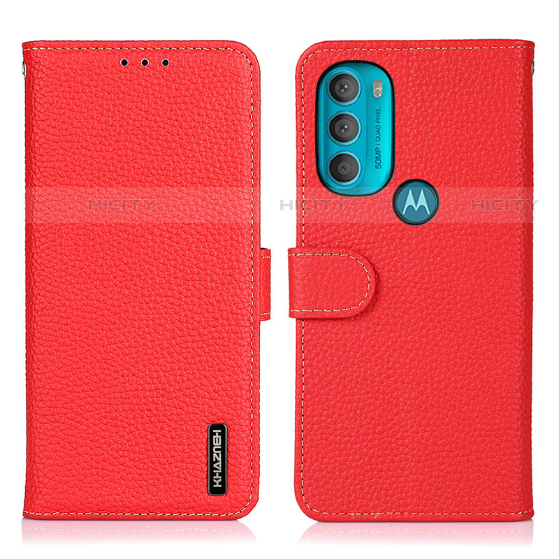 Handytasche Stand Schutzhülle Flip Leder Hülle B01H für Motorola Moto G71 5G