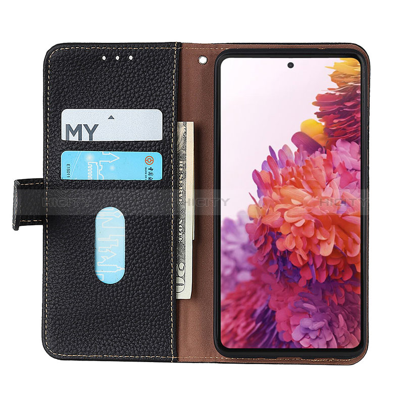 Handytasche Stand Schutzhülle Flip Leder Hülle B01H für Oppo F19 groß