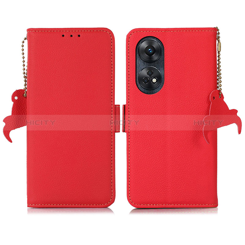 Handytasche Stand Schutzhülle Flip Leder Hülle B01H für Oppo Reno8 T 4G