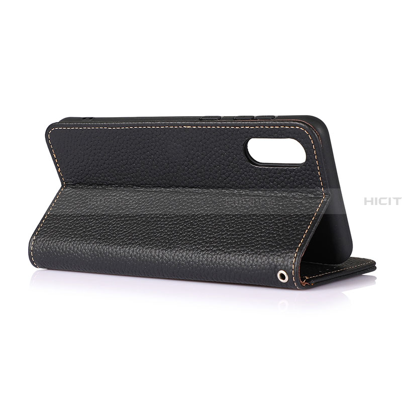 Handytasche Stand Schutzhülle Flip Leder Hülle B01H für Samsung Galaxy A02