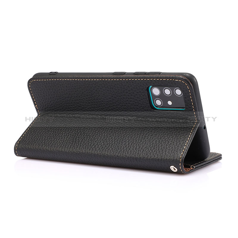 Handytasche Stand Schutzhülle Flip Leder Hülle B01H für Samsung Galaxy A51 5G groß