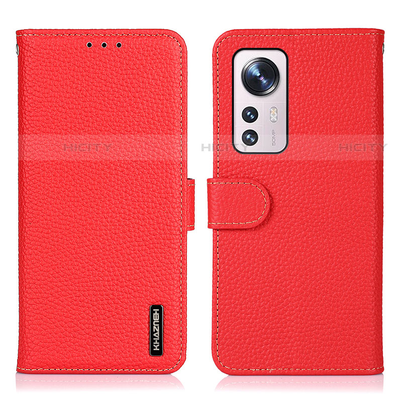 Handytasche Stand Schutzhülle Flip Leder Hülle B01H für Xiaomi Mi 12 Lite 5G Rot