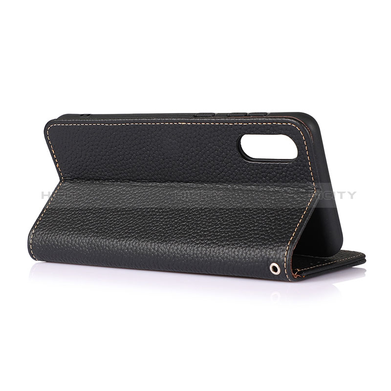 Handytasche Stand Schutzhülle Flip Leder Hülle B01H für Xiaomi Redmi 9A