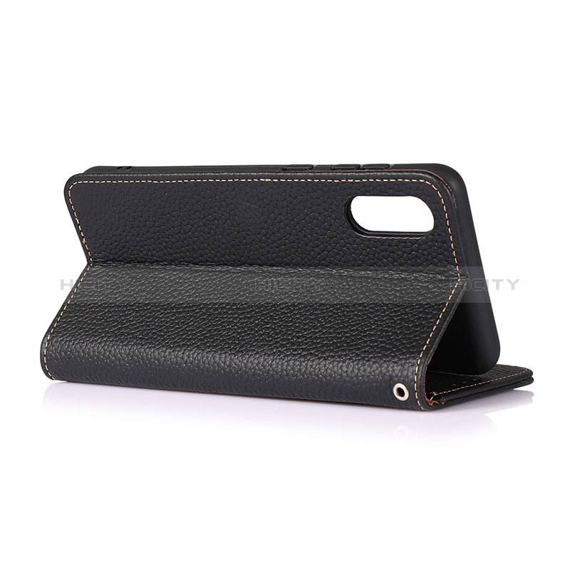 Handytasche Stand Schutzhülle Flip Leder Hülle B01H für Xiaomi Redmi 9AT