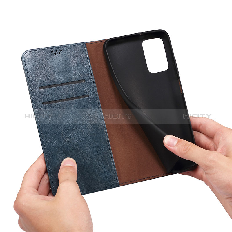 Handytasche Stand Schutzhülle Flip Leder Hülle B01S für OnePlus 10R 5G groß