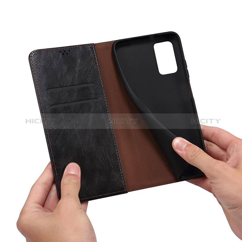 Handytasche Stand Schutzhülle Flip Leder Hülle B01S für Samsung Galaxy A04s