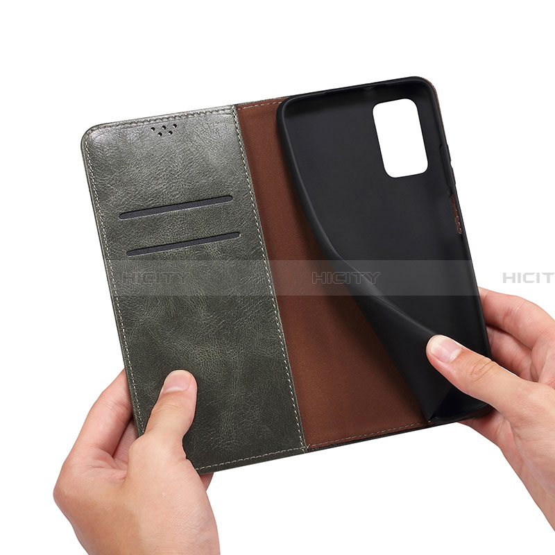 Handytasche Stand Schutzhülle Flip Leder Hülle B01S für Samsung Galaxy A33 5G