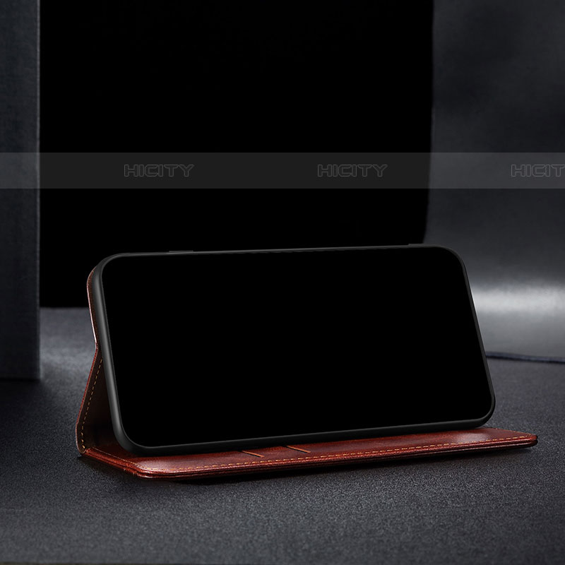 Handytasche Stand Schutzhülle Flip Leder Hülle B01S für Samsung Galaxy A52 4G groß