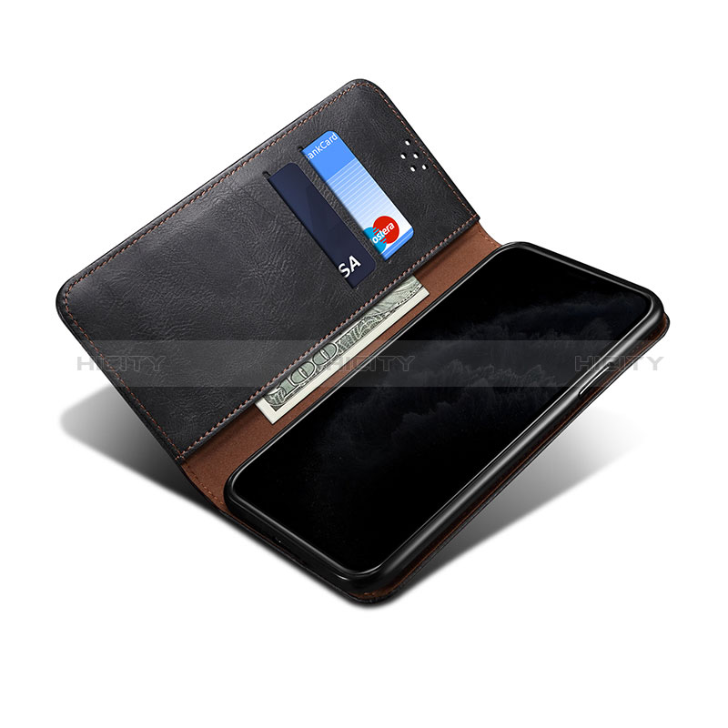 Handytasche Stand Schutzhülle Flip Leder Hülle B01S für Samsung Galaxy M11