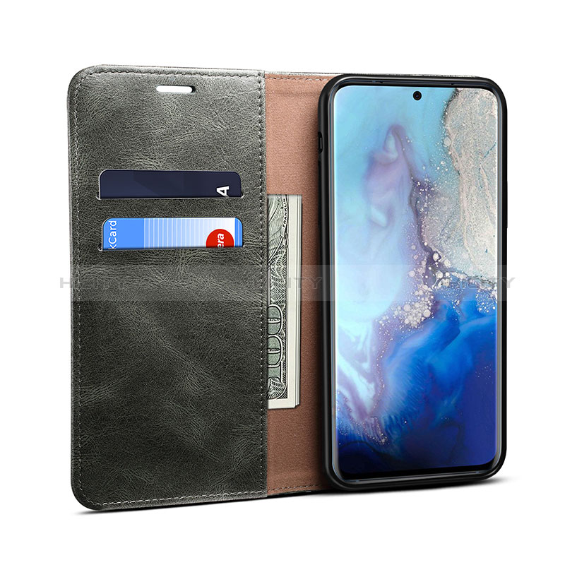 Handytasche Stand Schutzhülle Flip Leder Hülle B01S für Samsung Galaxy S20 FE 5G groß