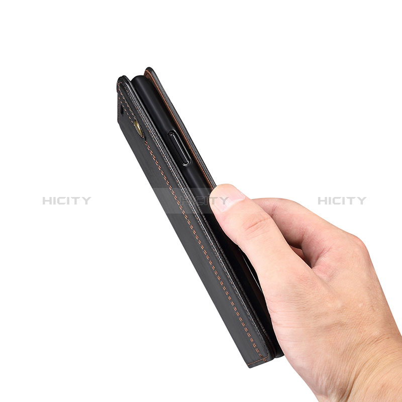 Handytasche Stand Schutzhülle Flip Leder Hülle B01S für Xiaomi Mi 10T 5G groß