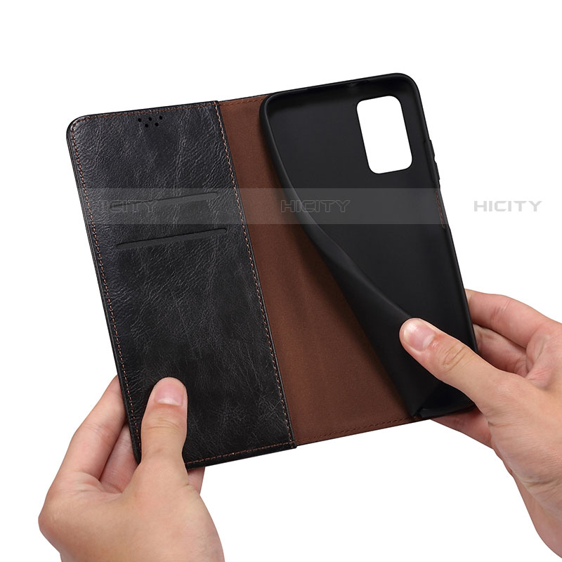 Handytasche Stand Schutzhülle Flip Leder Hülle B01S für Xiaomi Mi 12 Lite 5G groß