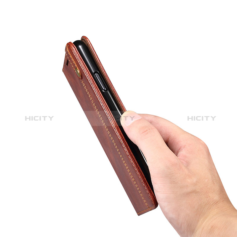 Handytasche Stand Schutzhülle Flip Leder Hülle B01S für Xiaomi Poco M2 Pro