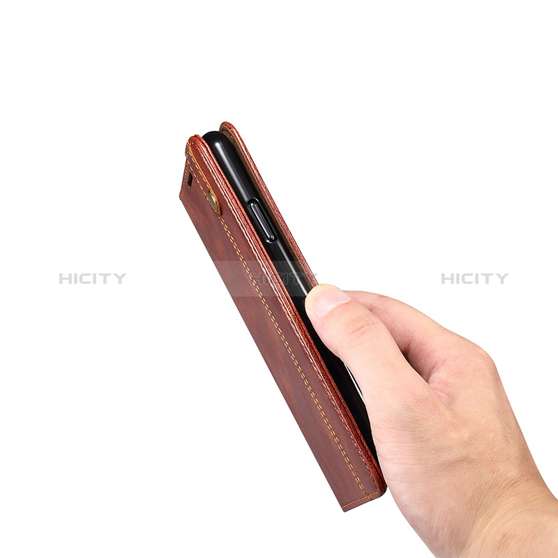 Handytasche Stand Schutzhülle Flip Leder Hülle B01S für Xiaomi Redmi 9i groß