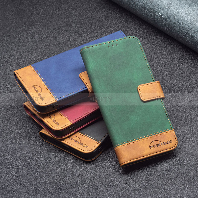 Handytasche Stand Schutzhülle Flip Leder Hülle B02F für Samsung Galaxy A04s