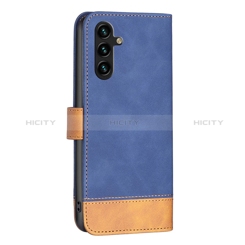 Handytasche Stand Schutzhülle Flip Leder Hülle B02F für Samsung Galaxy A04s