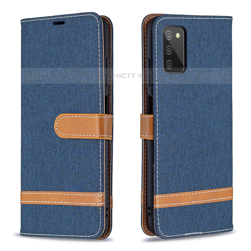 Handytasche Stand Schutzhülle Flip Leder Hülle B02F für Samsung Galaxy M02s