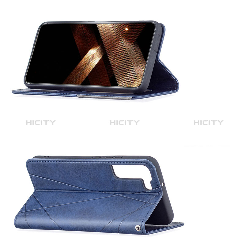 Handytasche Stand Schutzhülle Flip Leder Hülle B02F für Samsung Galaxy S24 5G