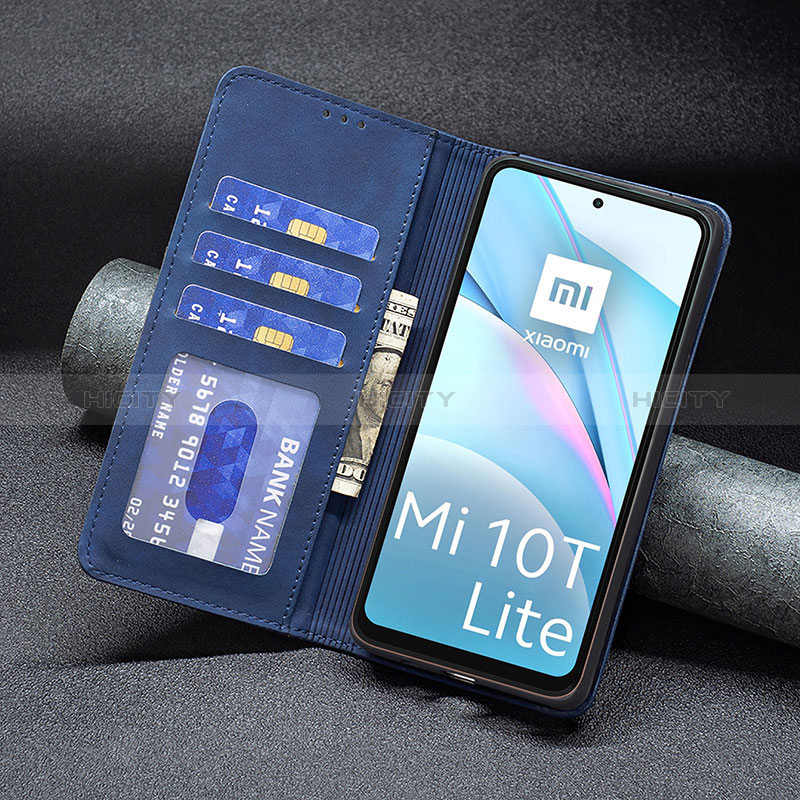 Handytasche Stand Schutzhülle Flip Leder Hülle B02F für Xiaomi Mi 10i 5G groß