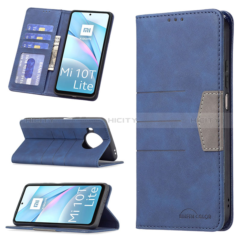 Handytasche Stand Schutzhülle Flip Leder Hülle B02F für Xiaomi Mi 10i 5G groß