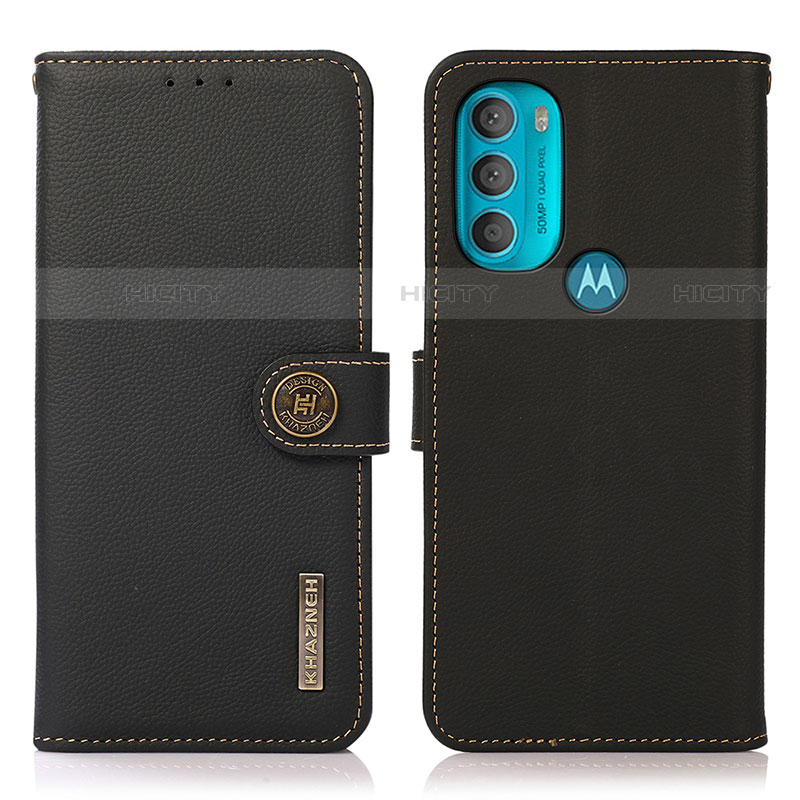 Handytasche Stand Schutzhülle Flip Leder Hülle B02H für Motorola Moto G71 5G