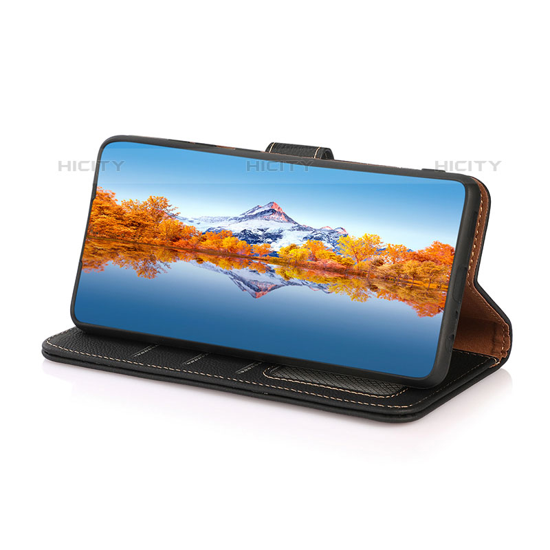 Handytasche Stand Schutzhülle Flip Leder Hülle B02H für Oppo A54 4G