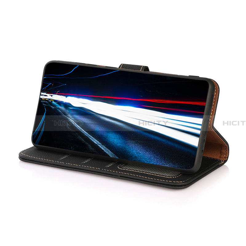 Handytasche Stand Schutzhülle Flip Leder Hülle B02H für Samsung Galaxy A02 groß