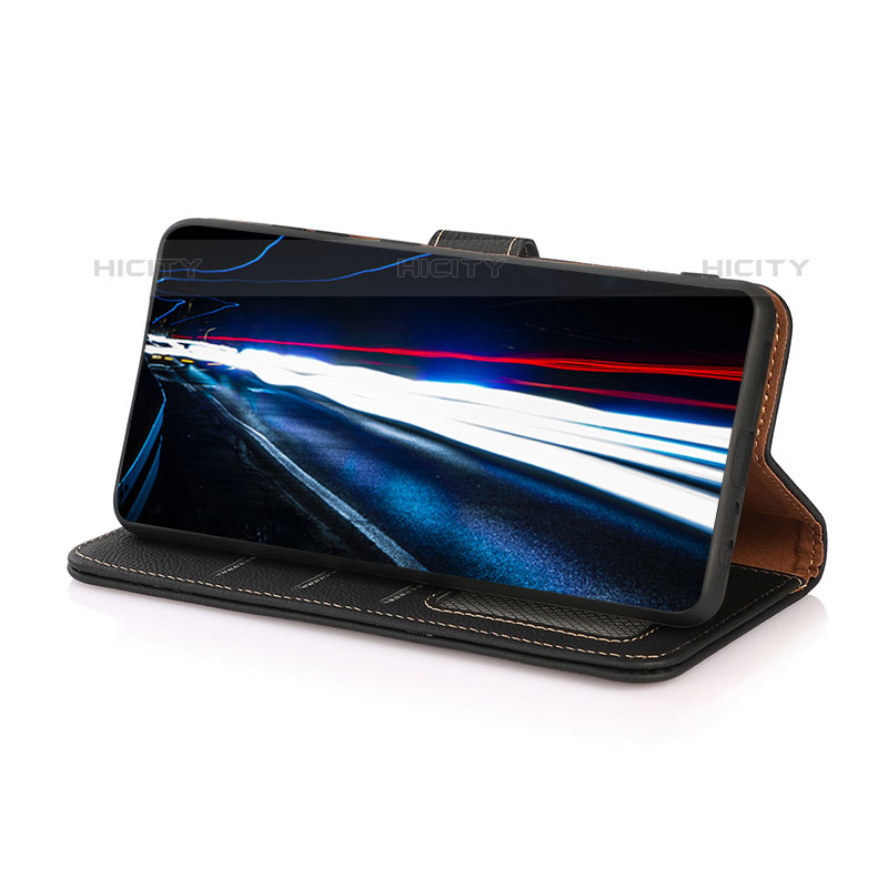 Handytasche Stand Schutzhülle Flip Leder Hülle B02H für Samsung Galaxy A03 groß