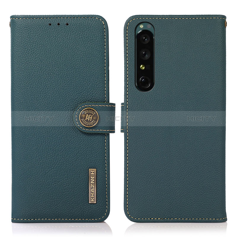 Handytasche Stand Schutzhülle Flip Leder Hülle B02H für Sony Xperia 1 IV