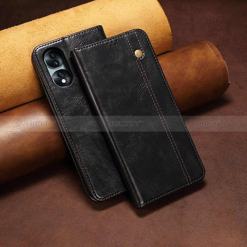 Handytasche Stand Schutzhülle Flip Leder Hülle B02S für Huawei Honor 70 5G groß