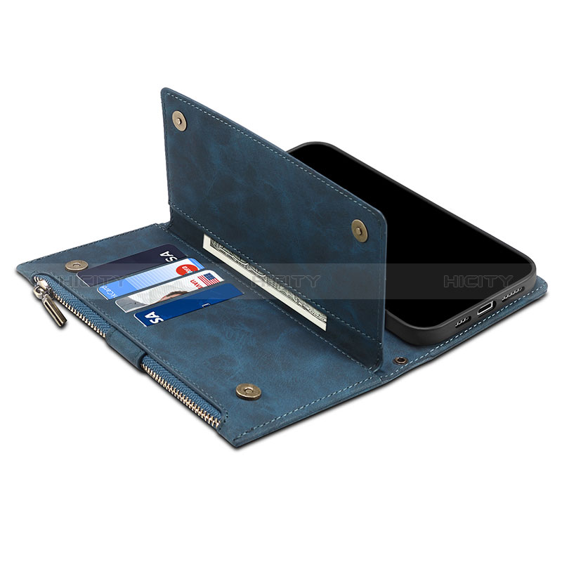 Handytasche Stand Schutzhülle Flip Leder Hülle B02S für Nokia XR20 groß