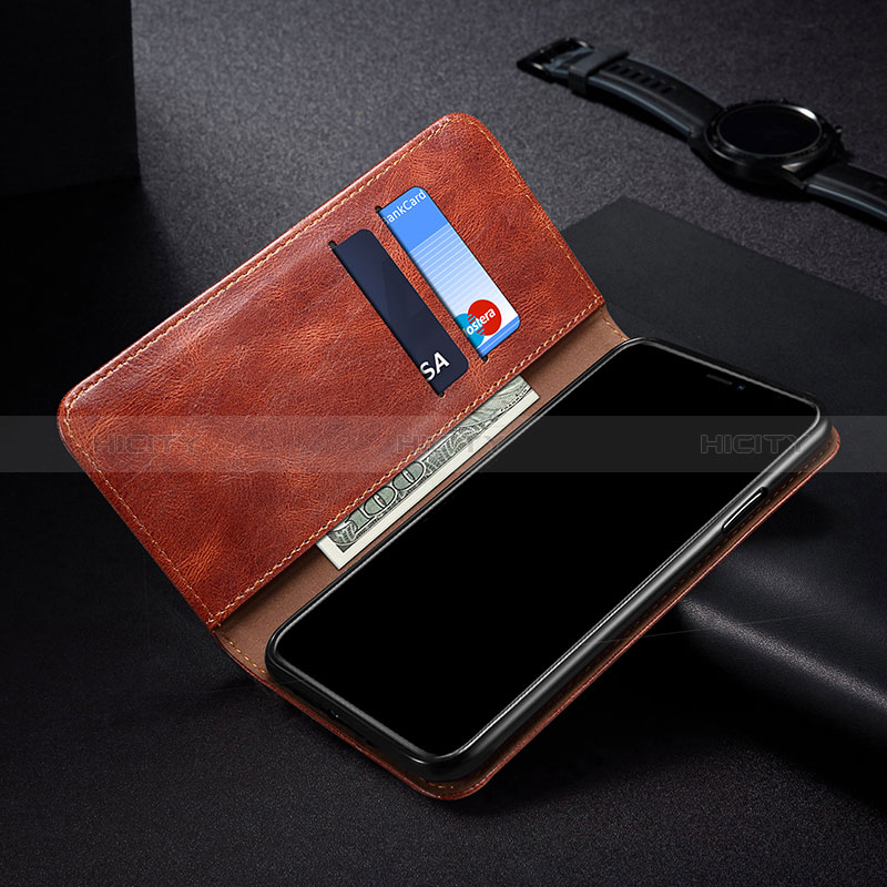 Handytasche Stand Schutzhülle Flip Leder Hülle B02S für Realme Q3i 5G groß