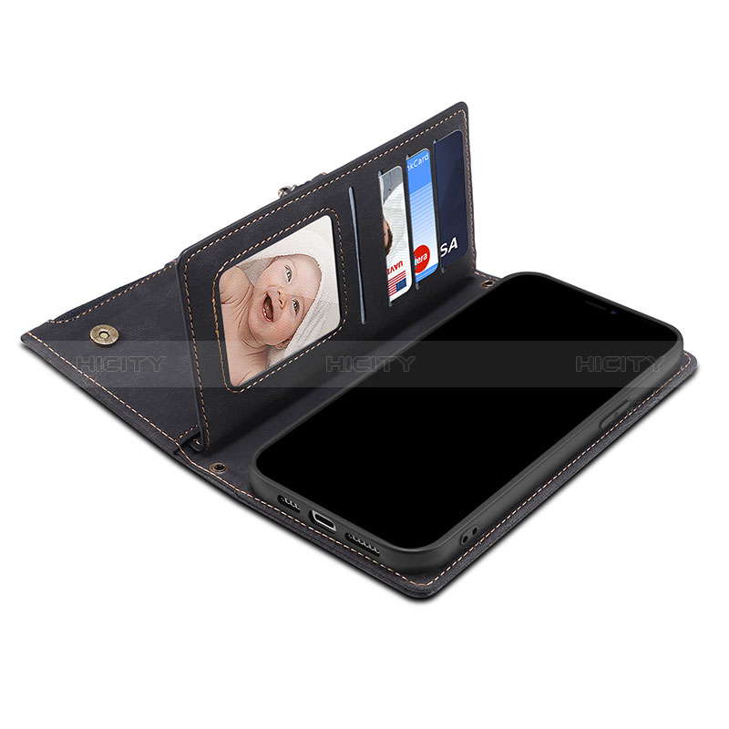 Handytasche Stand Schutzhülle Flip Leder Hülle B02S für Samsung Galaxy S20 FE 4G