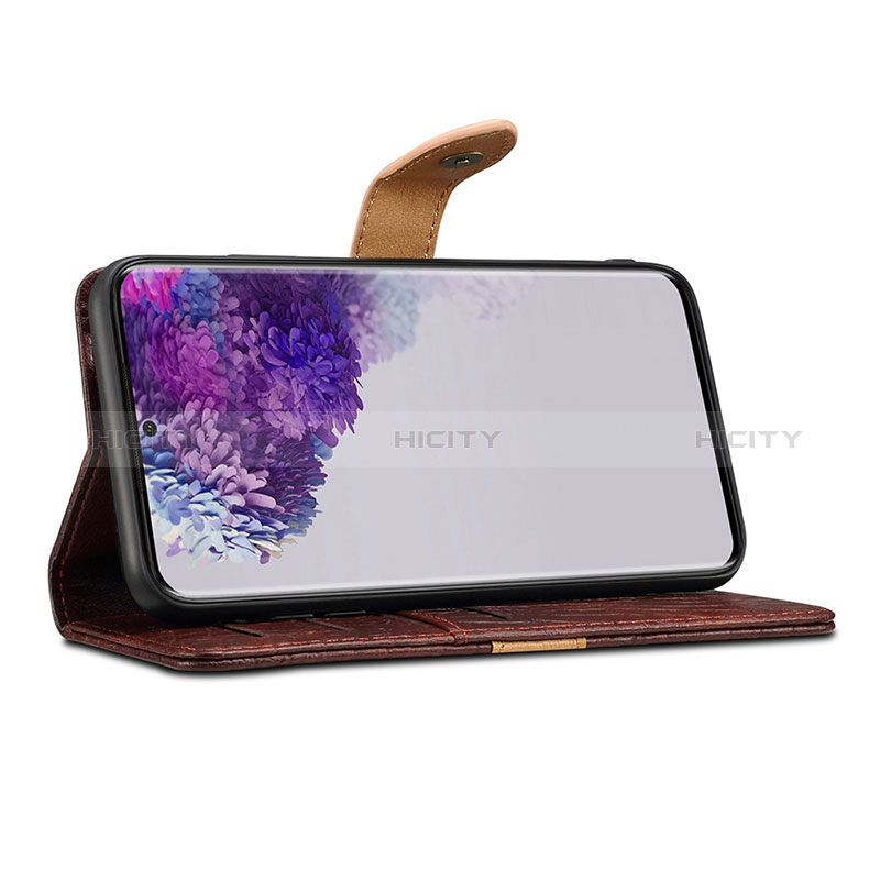 Handytasche Stand Schutzhülle Flip Leder Hülle B02S für Samsung Galaxy S20 Ultra 5G