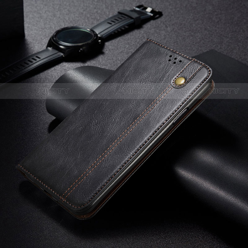 Handytasche Stand Schutzhülle Flip Leder Hülle B02S für Samsung Galaxy S22 5G groß