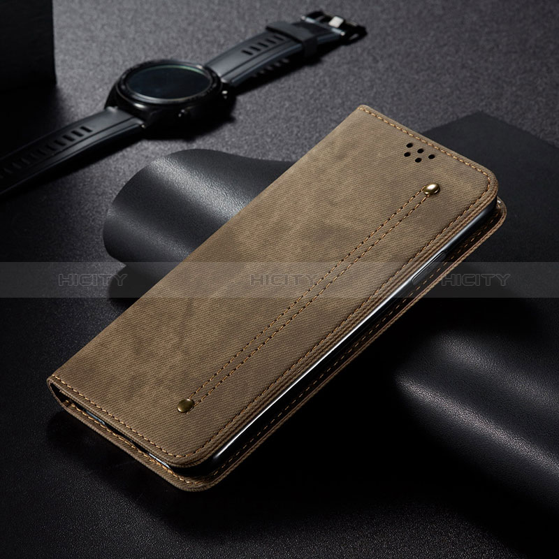 Handytasche Stand Schutzhülle Flip Leder Hülle B02S für Xiaomi Poco C65 Grün Plus