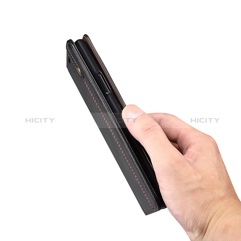 Handytasche Stand Schutzhülle Flip Leder Hülle B02S für Xiaomi Poco M5S groß