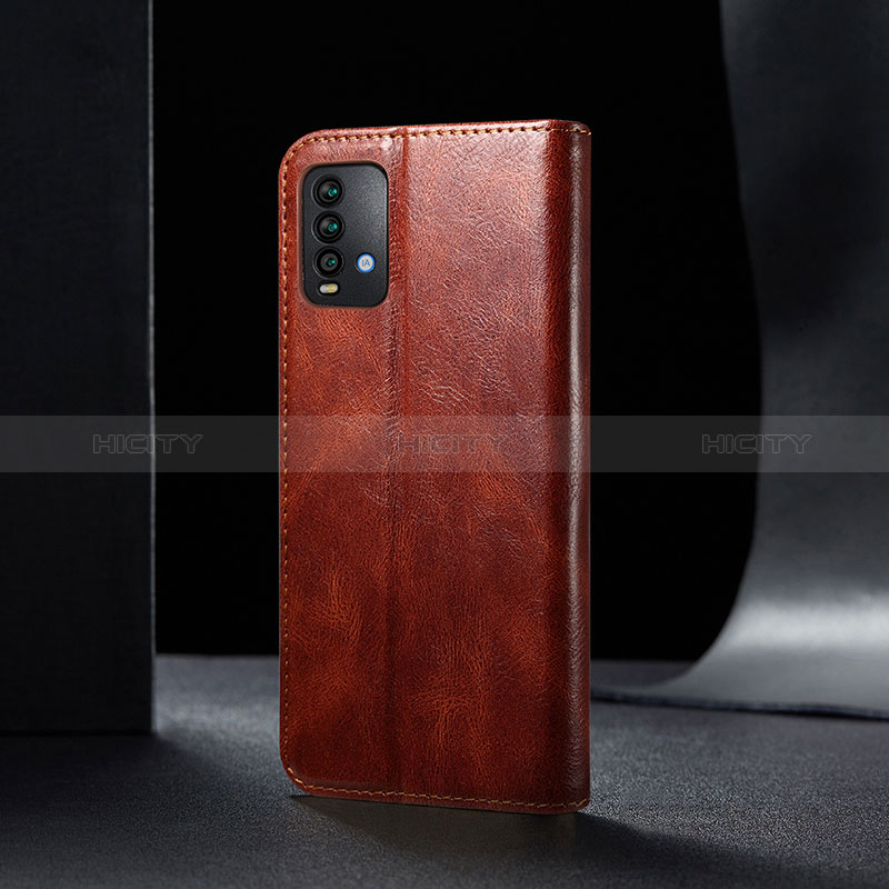 Handytasche Stand Schutzhülle Flip Leder Hülle B02S für Xiaomi Redmi 9 Power groß