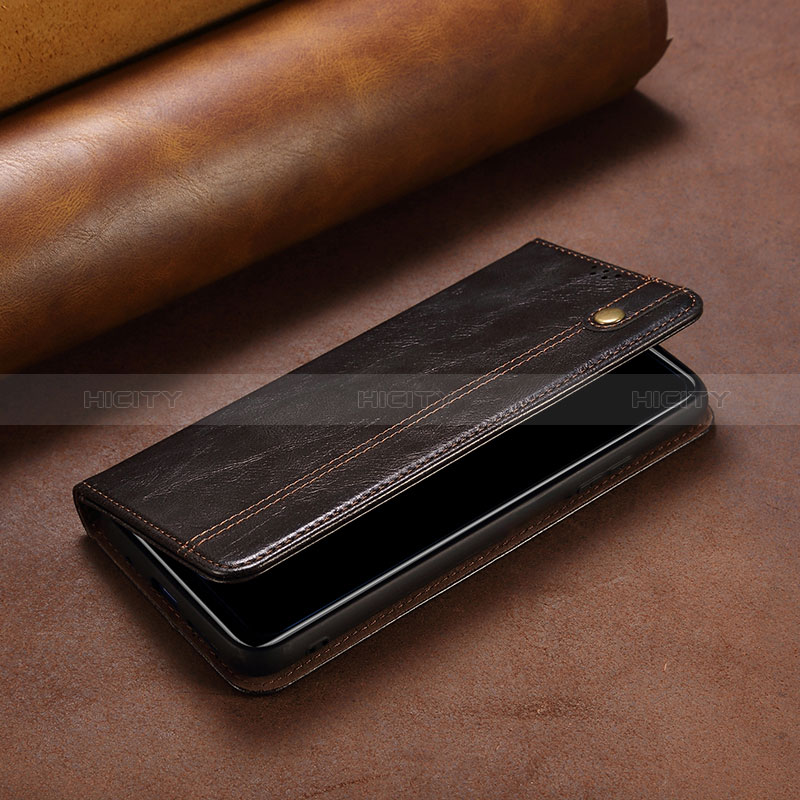 Handytasche Stand Schutzhülle Flip Leder Hülle B02S für Xiaomi Redmi K60 5G Schwarz