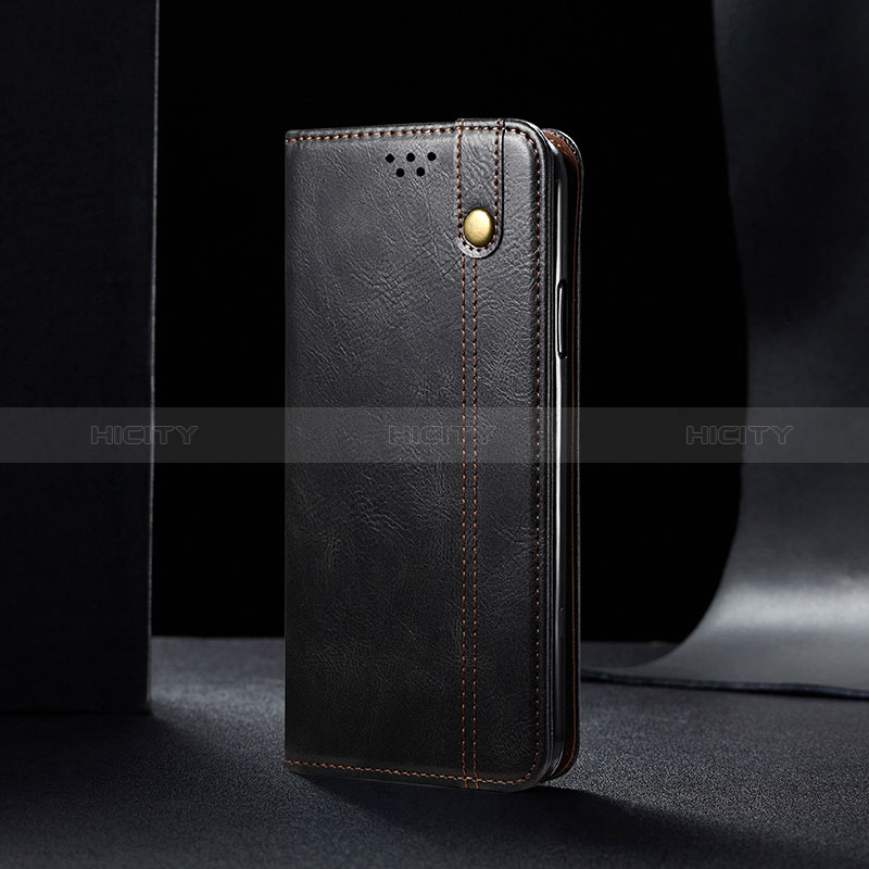Handytasche Stand Schutzhülle Flip Leder Hülle B02S für Xiaomi Redmi Note 10 Pro 4G groß