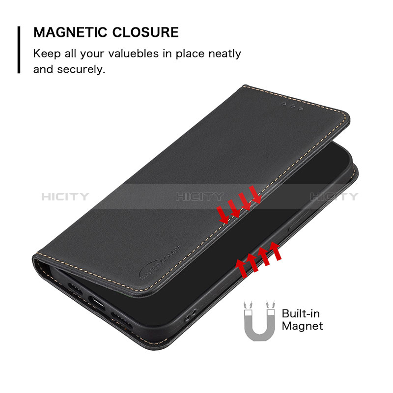 Handytasche Stand Schutzhülle Flip Leder Hülle B03F für Realme C55