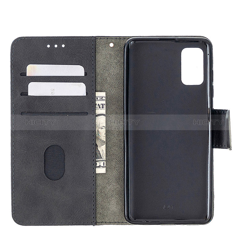 Handytasche Stand Schutzhülle Flip Leder Hülle B03F für Samsung Galaxy A41