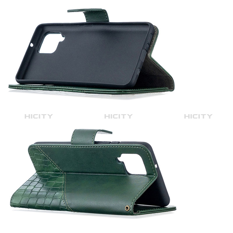 Handytasche Stand Schutzhülle Flip Leder Hülle B03F für Samsung Galaxy A42 5G