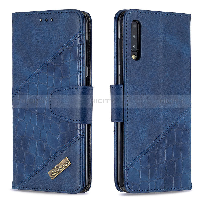 Handytasche Stand Schutzhülle Flip Leder Hülle B03F für Samsung Galaxy A50